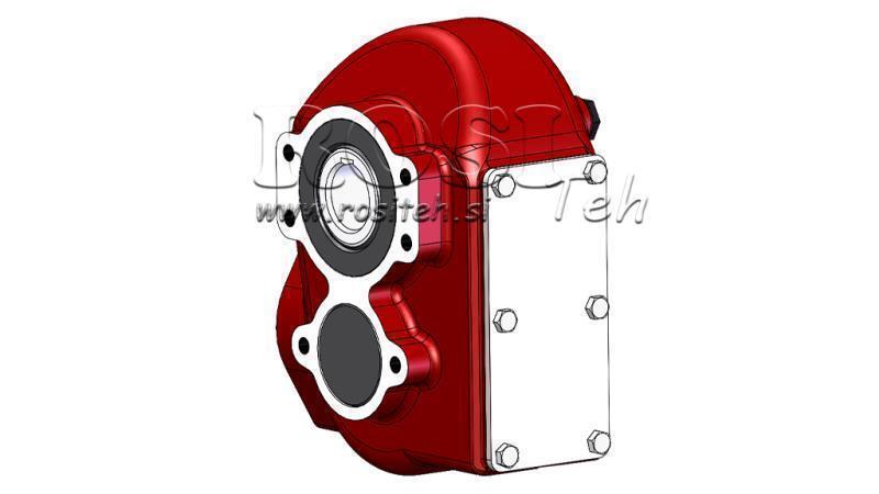 GEARKASSE - GEARKASSE RT160 TIL HYDRAULIKMOTOR MP/MR FORHOLD 8.4:1