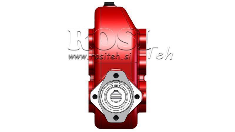 GEARKASSE - GEARKASSE RT190 TIL HYDRAULIKMOTOR MP/MR/MS FORHOLD 10.2:1