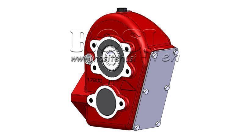 GEARKASSE - GEARKASSE RT210 TIL HYDRAULIKMOTOR MP/MR/MS FORHOLD 16.4:1