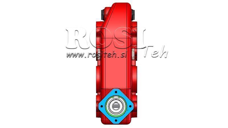 PŘEVODOVKA - PŘEVODOVKA RT420 PRO HYDRAULICKÝ MOTOR MP/MR/MS POMĚR 35.2:1