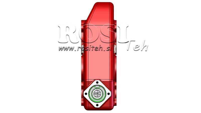 PŘEVODOVKA - PŘEVODOVKA RT650 PRO HYDRAULICKÝ MOTOR MP/MR/MS POMĚR 37.8:1