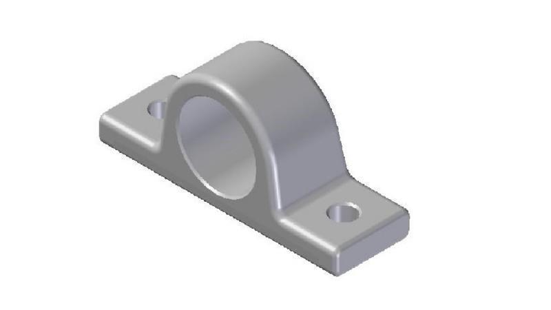 PORTA CILINDRO TELESCOPICO FI45