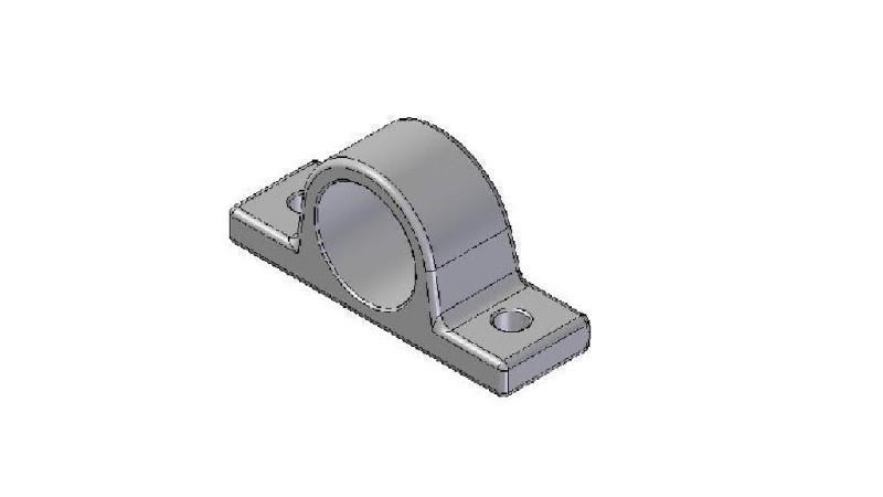 PORTA CILINDRO TELESCOPICO FI55