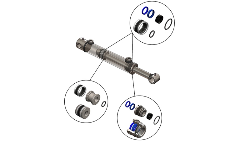 SADA TĚSNĚNÍ PRO HYDRAULICKÝ VÁLEC 32/20
