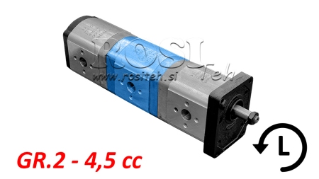 POMPA IDRAULICA 20A4,5X156 CENTRALE GR.2 4.5 CC SINISTRA