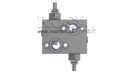 REGULADOR DE PRESIÓN HIDRÁULICA 10-180 BAR PARA MOTOR HIDRÁULICO MP-MR-MH