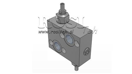 REGULADOR DE PRESIÓN HIDRÁULICA 10-180 BAR PARA MOTOR HIDRÁULICO MP-MR-MH