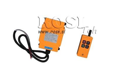 RADIO KONTROLER 2CH - 12/24V
