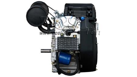 benzinový motor 614cc-14.9kW-3,600 RPM-E-KW25.4x72-elektrický start