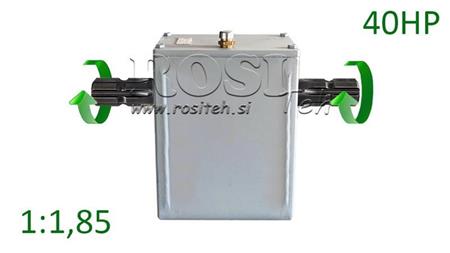 TRAKTORSKI REDUKTOR - 1:1,85 (40HP-30kW) MOŠKI-MOŠKI