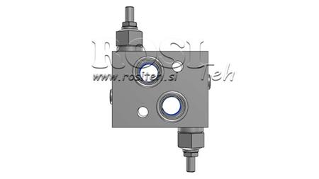 HYDRAULICKÝ REGULÁTOR TLAKU 30-210 BAR PRO HYDRAULICKÝ MOTOR MS