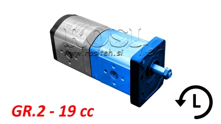 HIDRAULIKUS SZIVATTYÚ 20A19X067 ELÖL GR.2 19 CC BAL