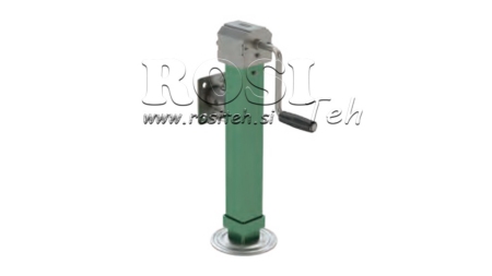 GWINTOWANA NOGA WSPORCZA Z FLANGĄ 300mm - 3.000kg