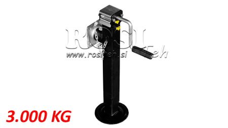 NAVOJNI PODPORNI NOGA S PRIROBNICOM 300MM - 3.000KG