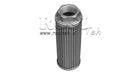 HYDRAULISK SUKKEFILTER METAL 1 1/2 - 125 LIT
