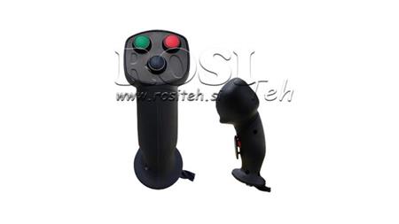 DÁLKOVÉ OVLÁDÁNÍ RUKOJEŤ ROSI JOYSTICK - 3 TLAČÍTKA