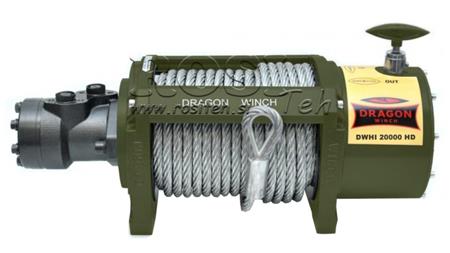 HYDRAULISK WINCH DWHI 20000 HD - 9072 kg