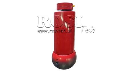 TELESCOPICKÝ CYLINDER - MEILLER KIPPER 5 STUPŇŮ 175mm - 28ton zdvih 1560mm
