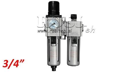PNEUMATICKÁ PŘÍPRAVNÁ JEDNOTKA 600 G3/4 40µ 0-10b