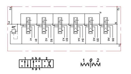 HYDRAULICKÝ VENTIL 6xPC70