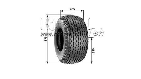 PNEUMATICO 400/60-15.5 AW708 14pl CON CERCHIO 13.00X15.5