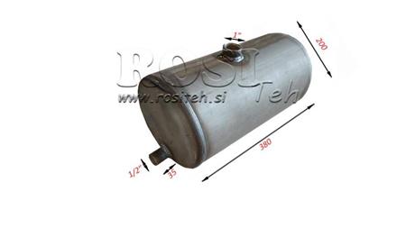 OLJETANK LAGET AV PLATEMETALL 11lit fi210-350mm