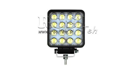 LED RADNO SVJETLO - SVJETLO 16 LED 48W 12V-24V