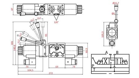 VALVOLA IDRAULICA MANUALE E ELETTROMAGNETICA YEAT-MONTAGGIO 12V N6