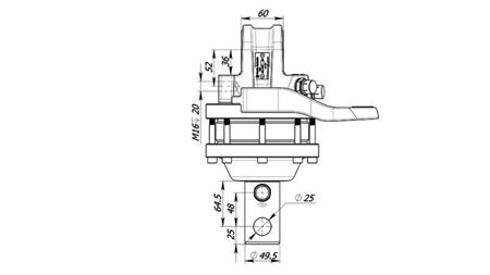 HYDRAULICKÝ ROTÁTOR 3000/1500 KG S OSOU