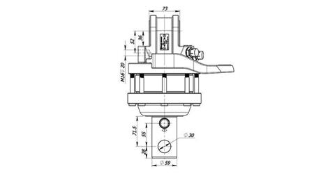 HYDRAULICKÝ ROTÁTOR 4500/2500 KG S OSOU