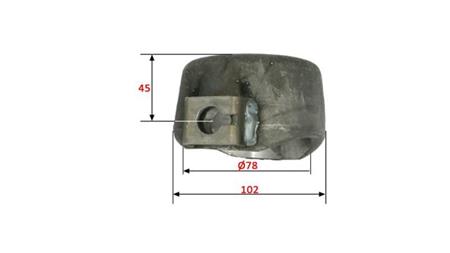 TESTA BOX CAMION DUMP fi 78 SUPERIORE