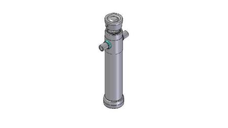 3025S -TELESCOPICKÝ CYLINDR STANDARD/KULIČKA 2 STUPNĚ ZDVIH 895 PRŮMĚR 95