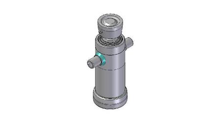 3032S -TELESCOPISK CYLINDER STANDARD/KUGLE 3 TRIN SLAG 683 DIAMETER 112
