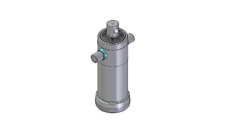 3058F -CILINDRO TELESCOPICO STANDARD/BUCO 5 STADI VIAGGIO 1625 FI 152