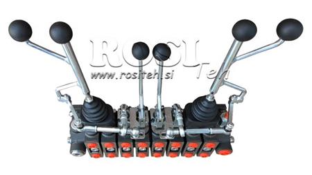 VALVOLA IDRAULICA HIAB 8xPC70 2X JOYSTICK EURO 3 POS