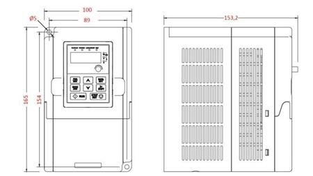 CONVERTITORE DI FREQUENZA-INVERTER 1Fase 1.5kW GD10-1R5G-S2-B