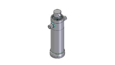 4036F -TELESCOPICKÝ CYLINDR STANDARD/OTVOR 3 STUPNĚ ZDVIH 1273 FI 152