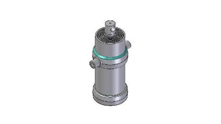 4061F -TELESCOPICKÝ CYLINDR STANDARD/DÍRA 6 STUPŇŮ ZDVIH 2525 FI 190