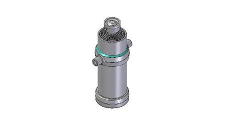 4062S - TELESCOPICKÝ CYLINDR STANDARD/KULIČKA 6 STUPŇŮ ZDVIH 2945 PRŮMĚR 190