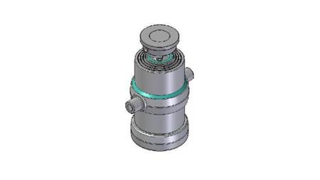 4081S - CILINDRO TELESCOPICO STANDARD/BALL 4 STADI CORSO 1190 DIAMETRO 190