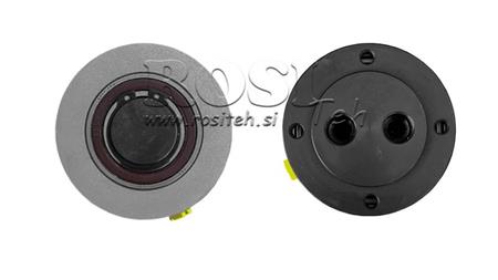 CONNETTORE ROTATIVO IDRAULICO 2VIE IH2037-GY6LS 3/8 30lit/min 350rpm 350BAR
