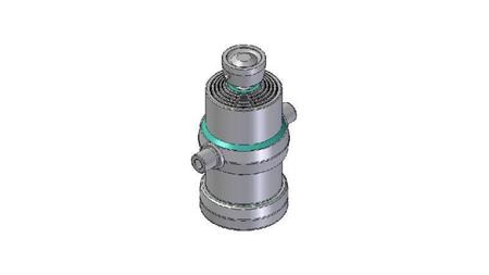 5005S -TELESCOPISK CYLINDER STANDARD/BOLD 5 TRIN SLAG 1275 DIAMETER 190