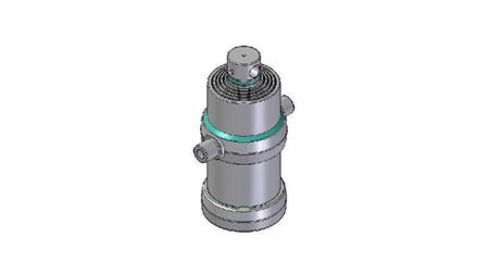 5006F - TELESCOPISK Sylinder STANDARD/HULL 5 TRINN REISE 1500 FI 190