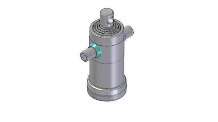 5020F -TELESCOPISK SYLINDER STANDARD/HULL 5 TRINN SLAG 680 FI 112