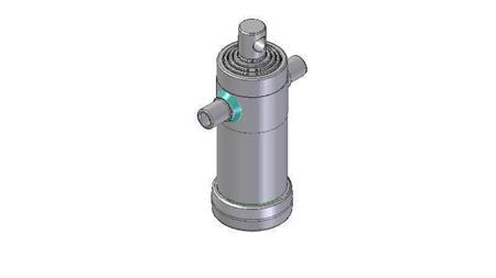 5023F -TELESCOPISK SYLINDER STANDARD/HULL 5 TRINN REISE 1290 DIAMETER 112