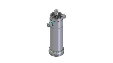 6010F -TELESCOPIC CYLINDER STANDARD/HOLE 6 STAGES TRAVEL 2257 FI 152