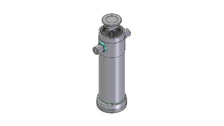 6010S -TELESCOPISK Sylinder STANDARD/KULE 6 STAGER SLAG 2257 DIAMETER 152