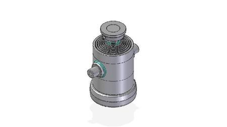 7031S -TELESCOPICKÝ CYLINDR STANDARD/KULIČKA 7 STUPŇŮ ZDVIH 1737 PRŮMĚR 240