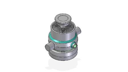 7300S -CYLINDER TELESKOPOWY STANDARD/KULA 7 ETAPÓW SKOK 890 ŚREDNICA 170