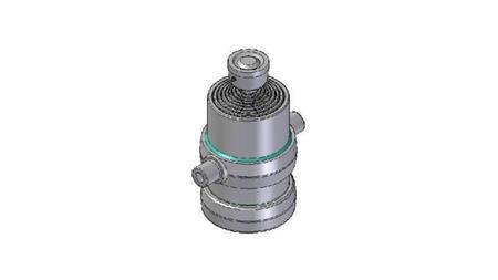 8003S -CYLINDER TELESKOPOWY STANDARD/KULKA 8 ETAPÓW PRZESUNIĘCIA 1700 ŚREDNICA 190